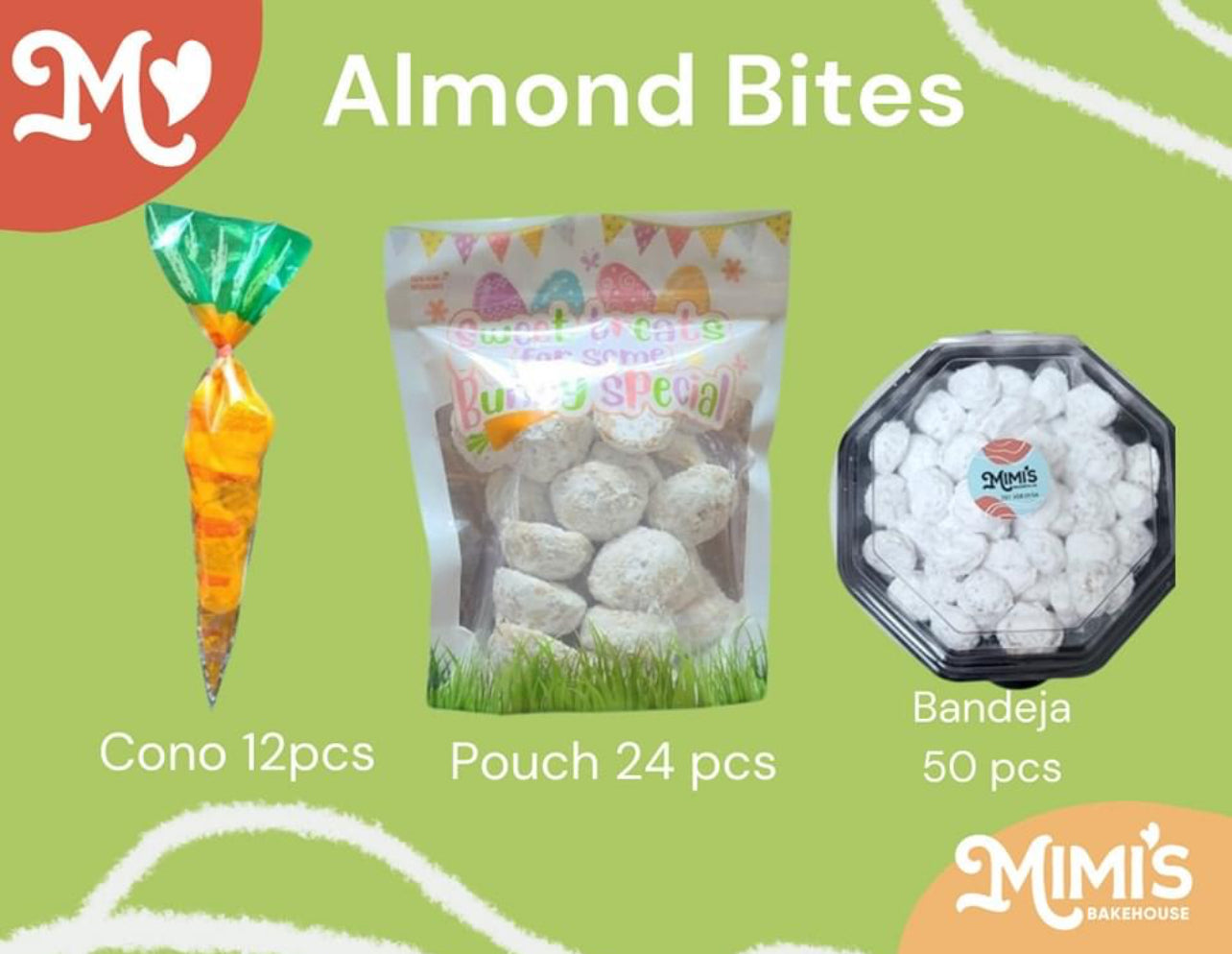 Easter Almond Bites